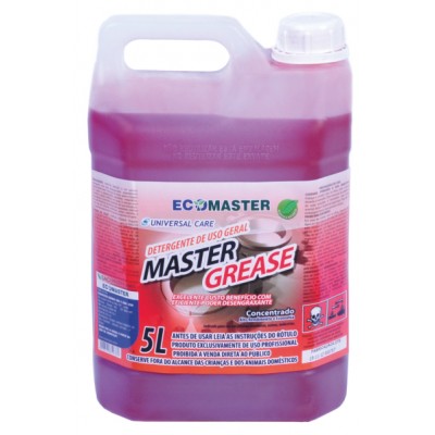 Master Grease - 5 lts - Detergente Desengraxante 