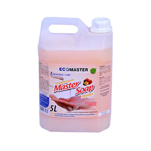 Master Soap - Pêssego - 5 lts - Sabonete